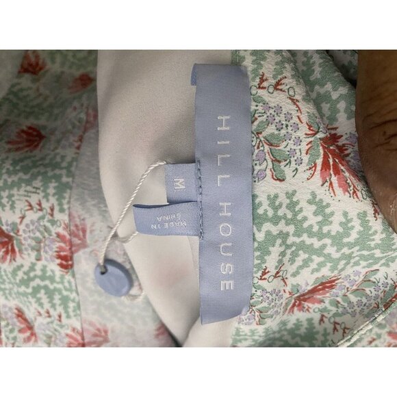 Hill House Womens The Mirabel Skirt Trailing Vine Multi Crepe Size Medium - Picture 5 of 9